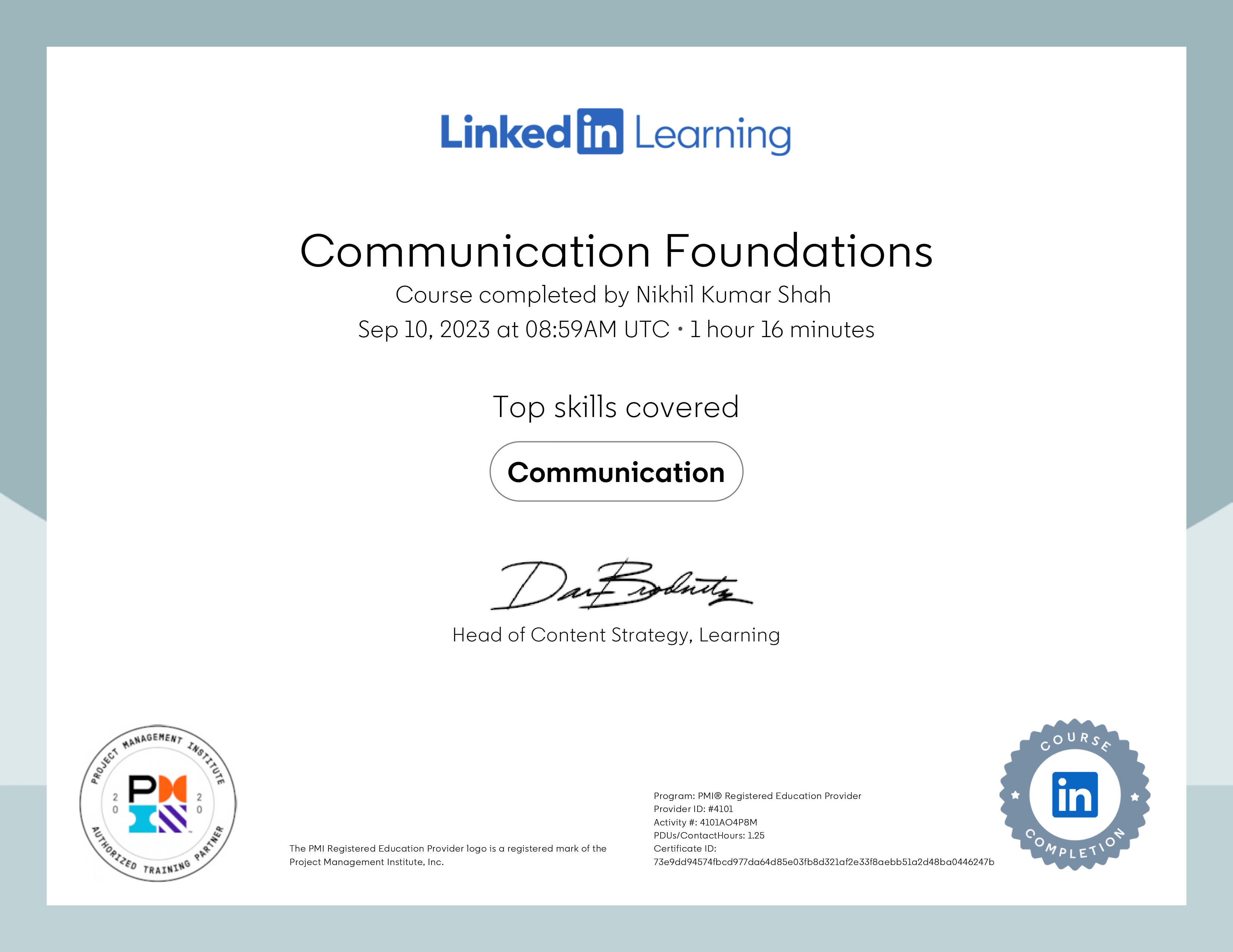 Communication Foundations